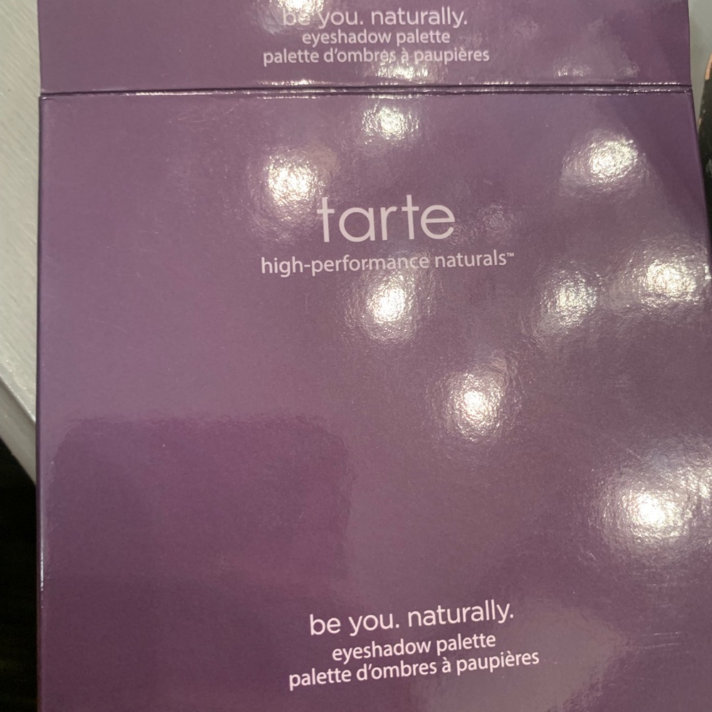 Tarte eyeshadow palette- be you naturally
